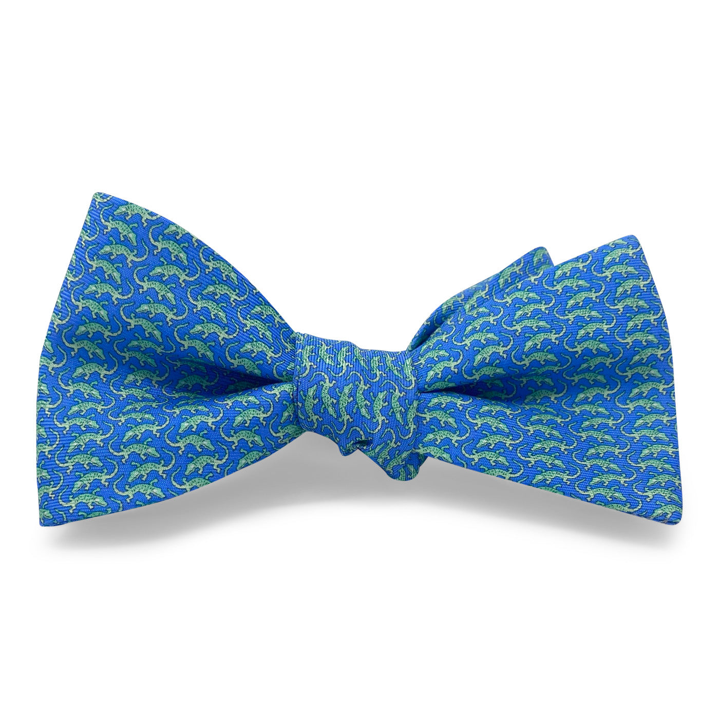 Seagull Print Bow Tie | Bow Tie In Sky Blue With Seagulls