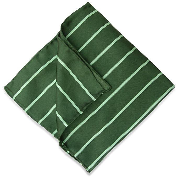 American Made Collared Greens Pocket Squares Green Made in the USA